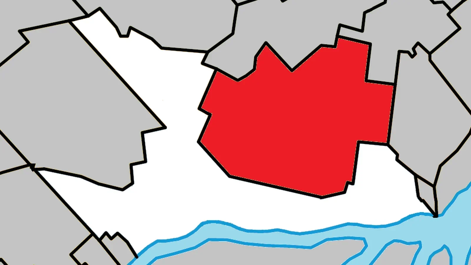 Carte de localisation de Mascouche, dans la MRC des Moulins.