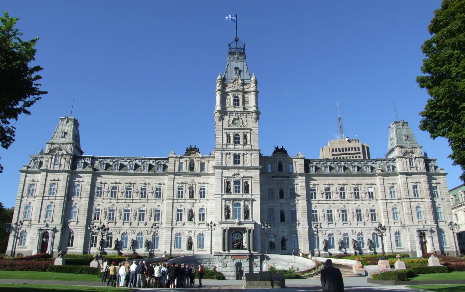 Façade de l’hôtel du Parlement du Québec. Photo d’illustration.